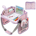 Kids travel tray car seat lap desk in pink
