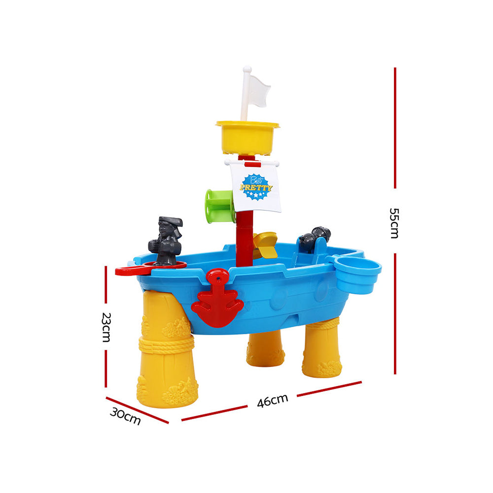 Kids sand and water play table – view 2