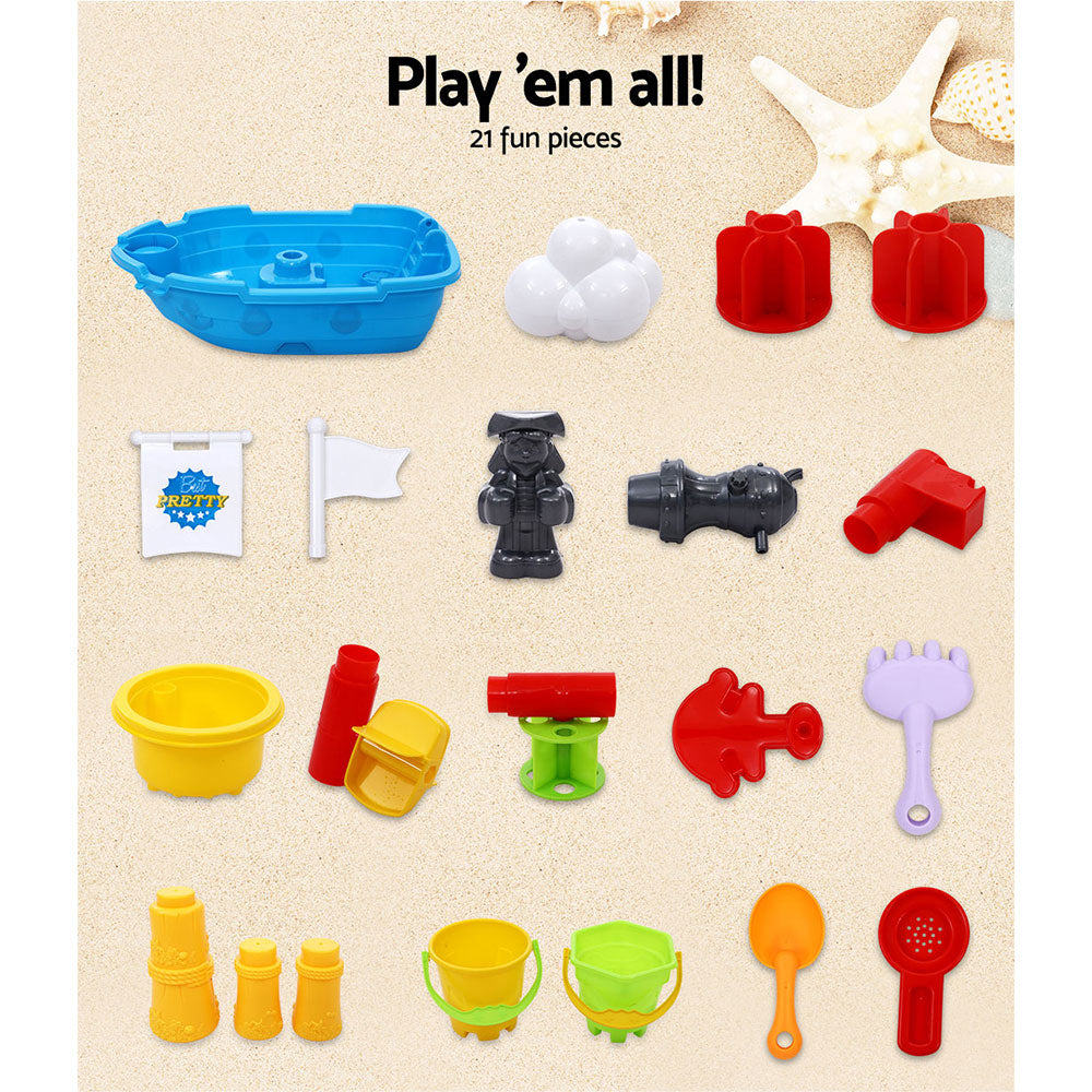 Kids sand and water play table – view 6