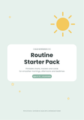 Printable kids routine charts – morning, bedtime and reward charts